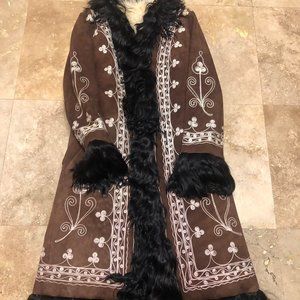Penny Lane Coat, Afghan Coat, Vintage Coat, 70s Coat, Sheepskin Coat, Hippie
